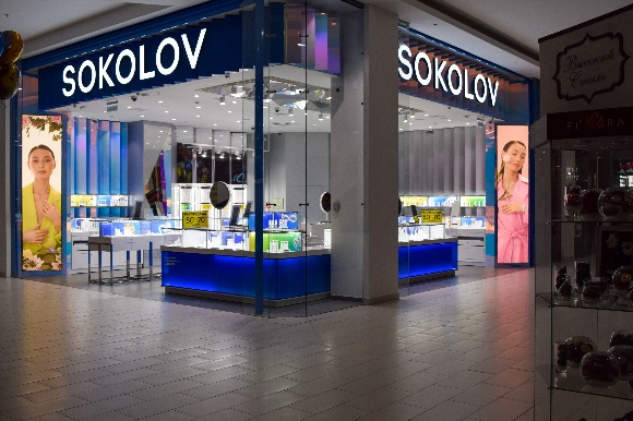SOKOLOV открыл пять фирменных магазинов в августе SOKOLOV открыл пять фирменных магазинов в августе