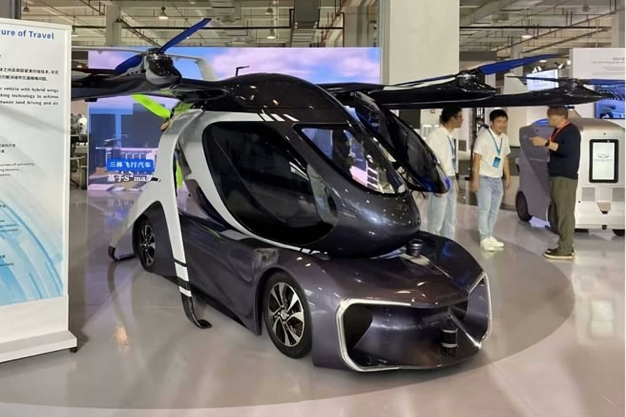 Chery показала прототип беспилотного летающего автомобиля Chery показала прототип беспилотного летающего автомобиля