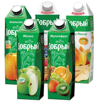 Cеть «Верный» вывела из продажи соки «Добрый» Cеть «Верный» вывела из продажи соки «Добрый»